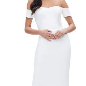 Dress the Population Bailey Off the Shoulder Body-Con Dress NWT